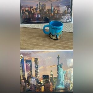 NEW YORK!!NEW YORK! 2 piece Bundle! Wall Art & beautiful Mug! Both Brand NEW! 🍎